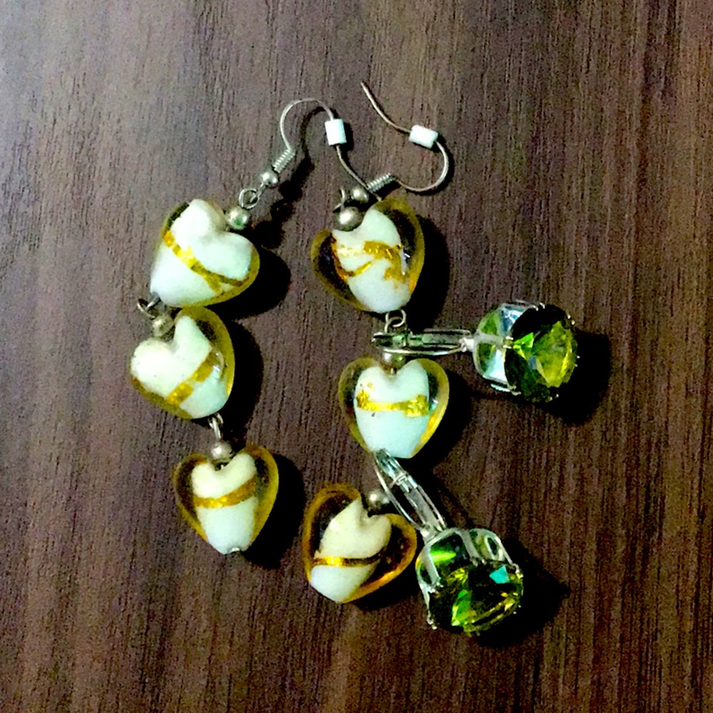 Earrings.